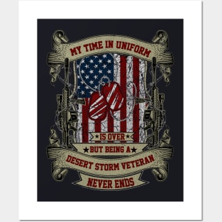 Desert Storm Veteran Posters and Art